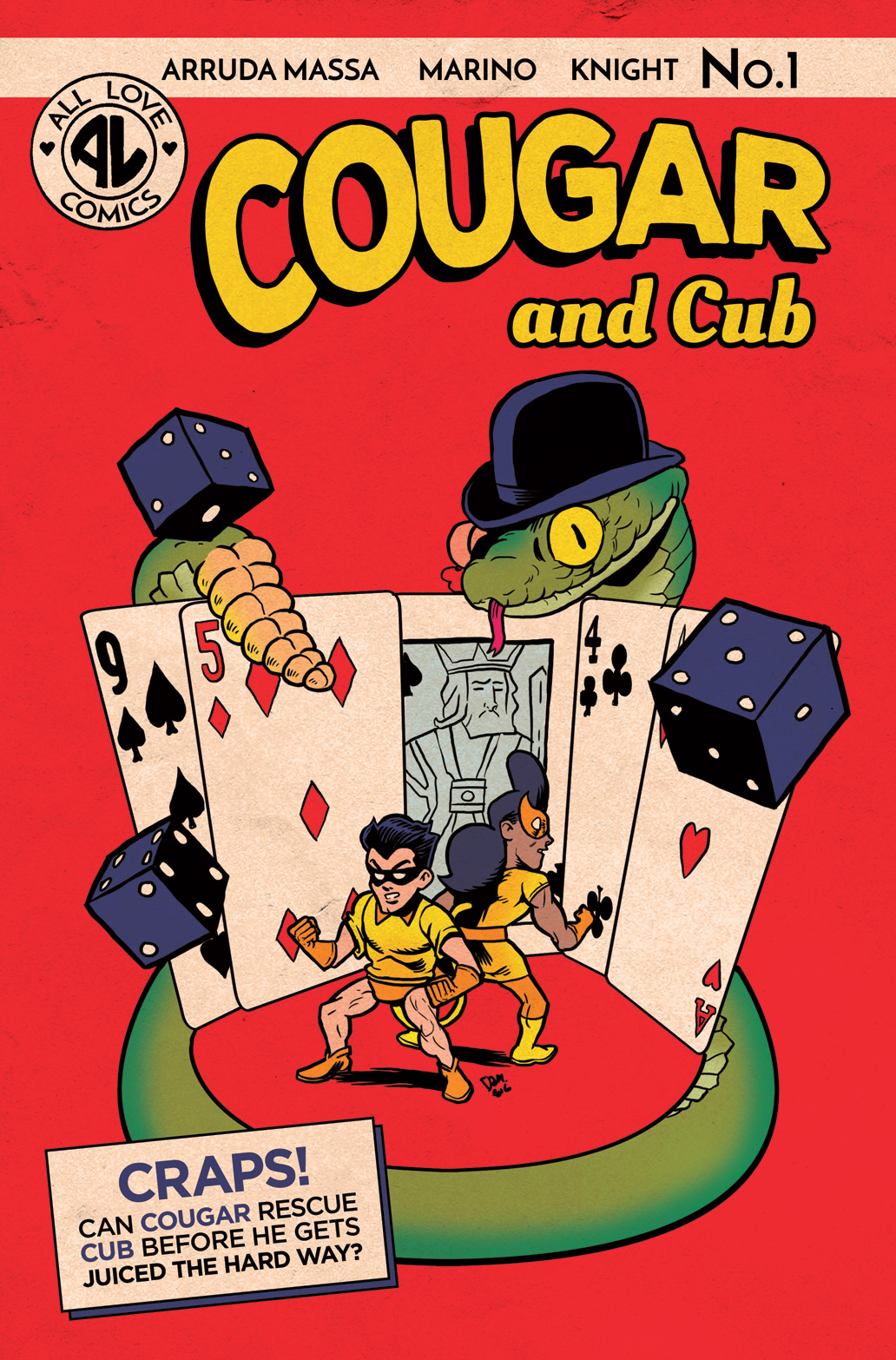 Cougar and Cub #1 flashback cover