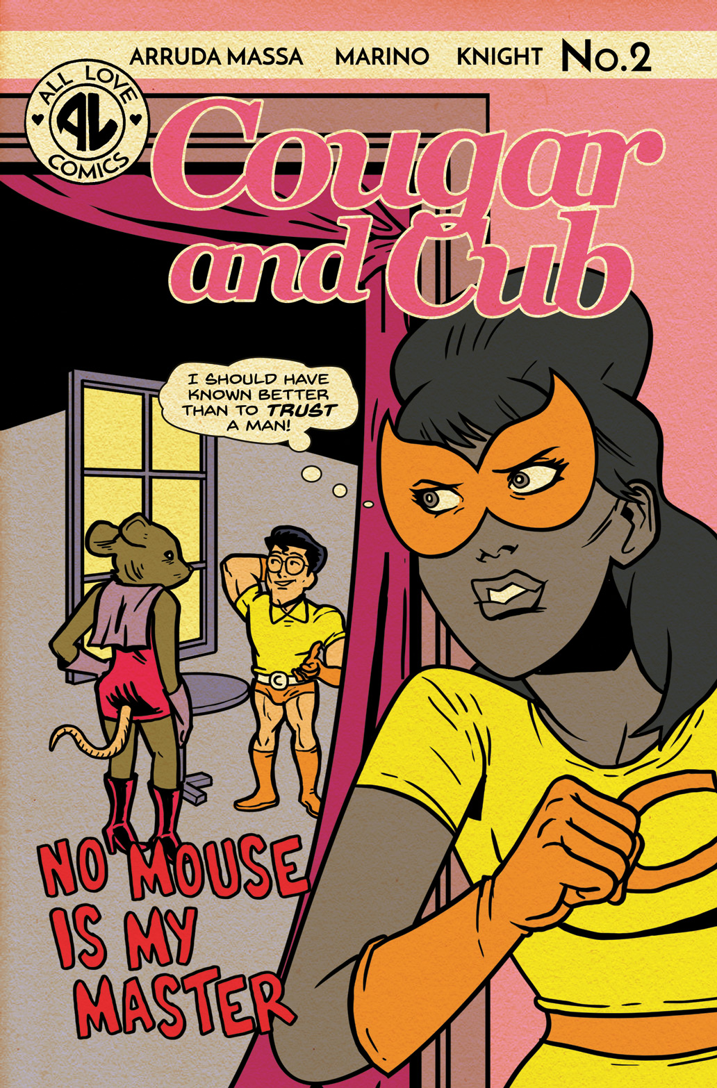 Cougar and Cub #2 flashback cover